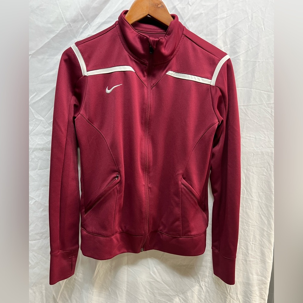 Nike zip up track coat/sweatshirt